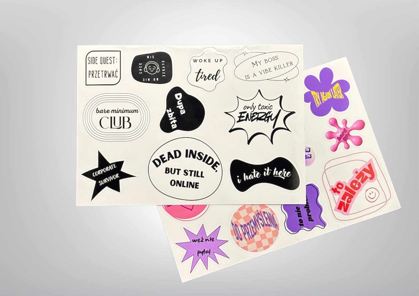 Korponaklejki (mix)