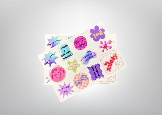 Korponaklejki KOLOROWY ZESTAW