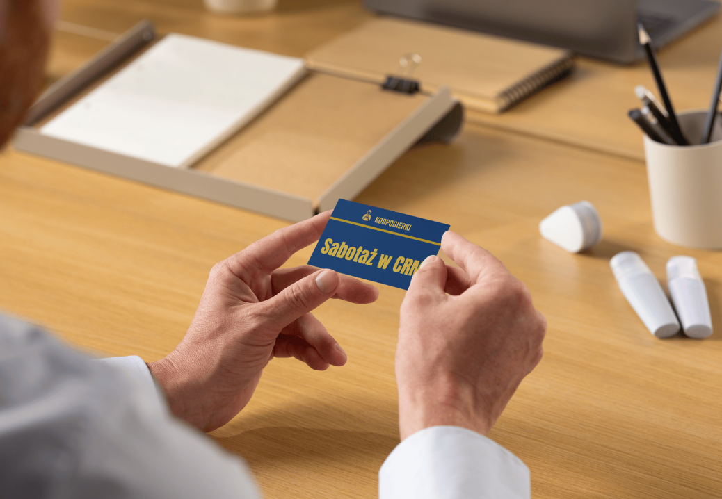 Gra integracyjna dla działu sprzedaży - Sabotaż w CRM