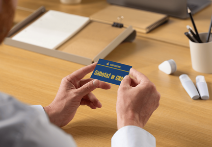 Gra integracyjna dla działu sprzedaży - Sabotaż w CRM