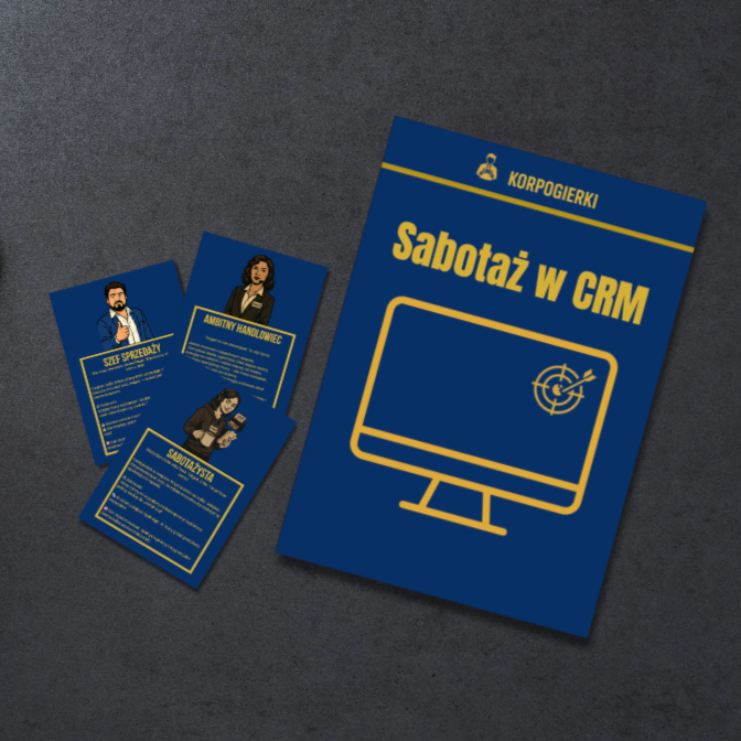 Gra integracyjna dla działu sprzedaży - Sabotaż w CRM