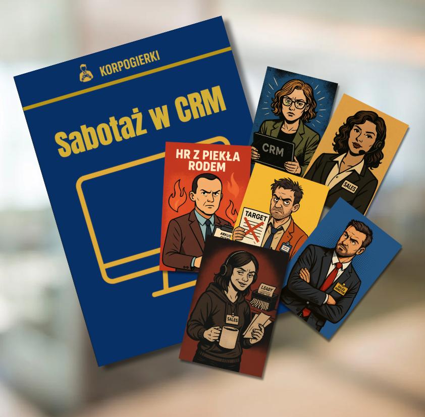 Gra integracyjna dla działu sprzedaży - Sabotaż w CRM