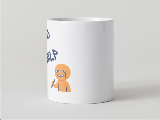 Kubek korporacyjny 350 ml SEND HELP