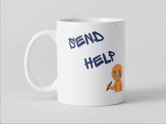 Kubek korporacyjny 350 ml SEND HELP