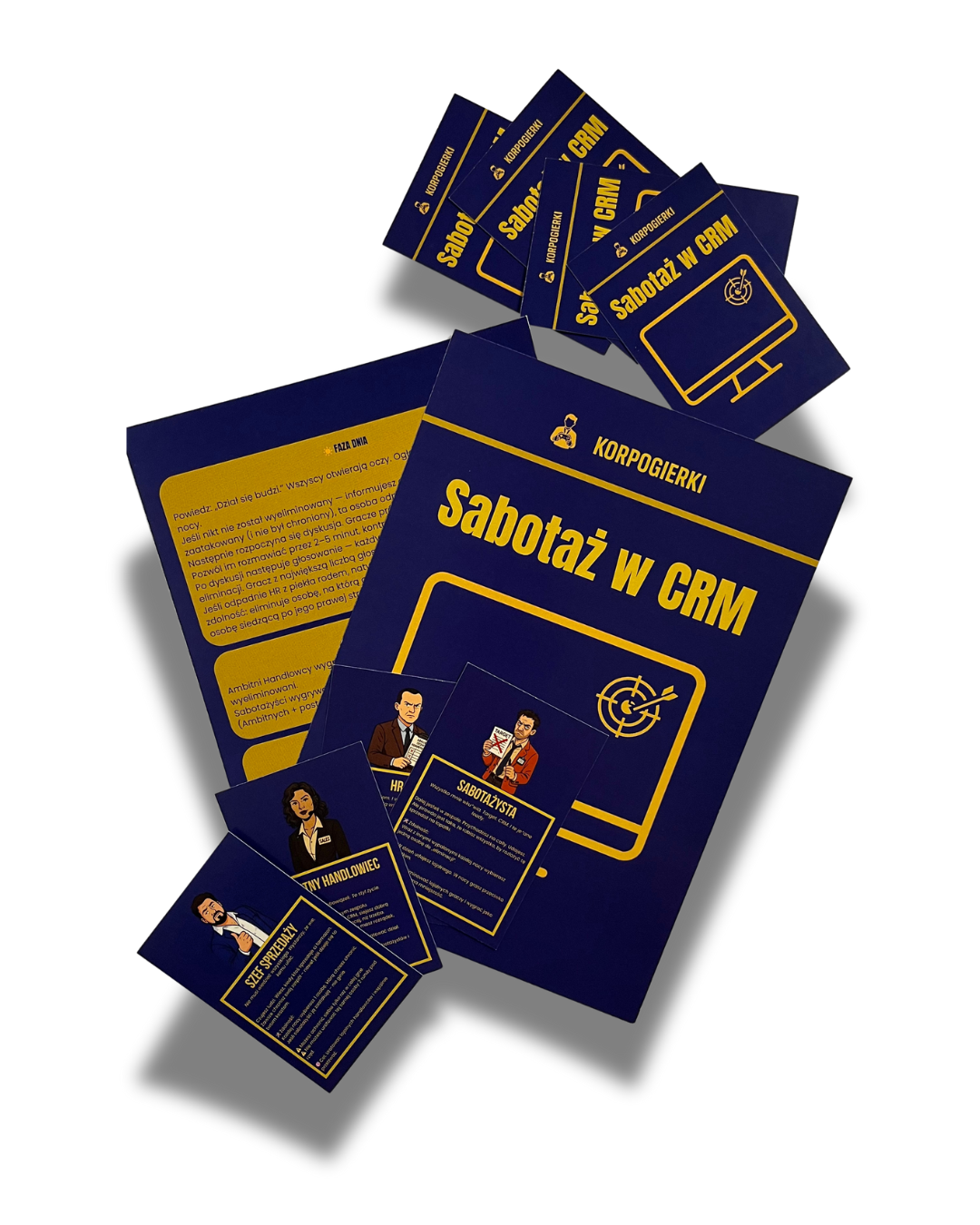 Gra integracyjna dla działu sprzedaży - Sabotaż w CRM